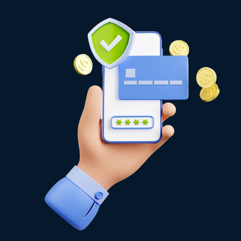 3d icon of fintech account